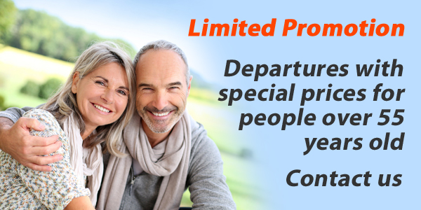 Departures with special prices