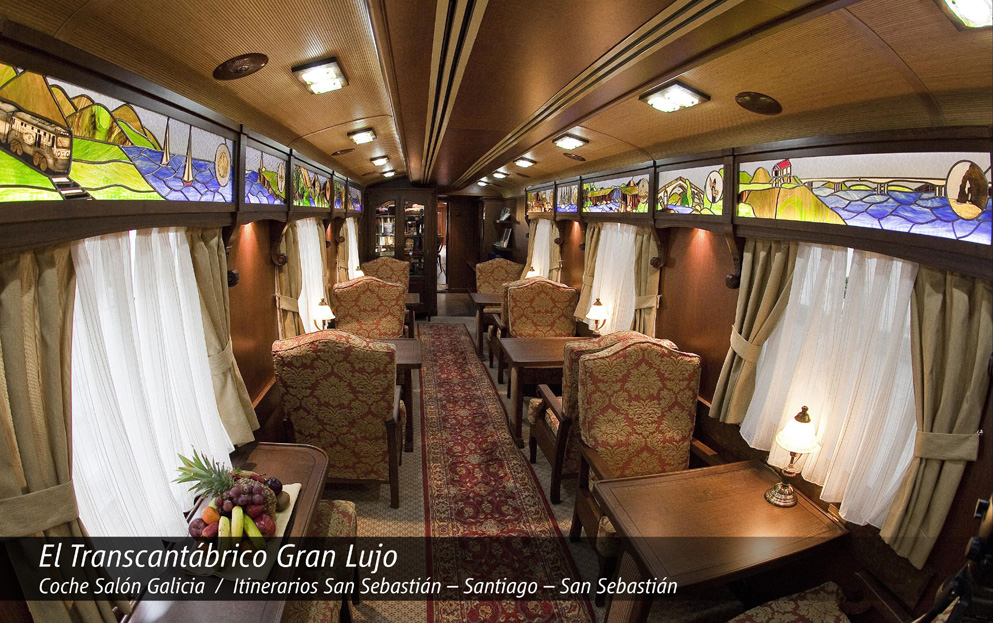 Train lounge Galicia